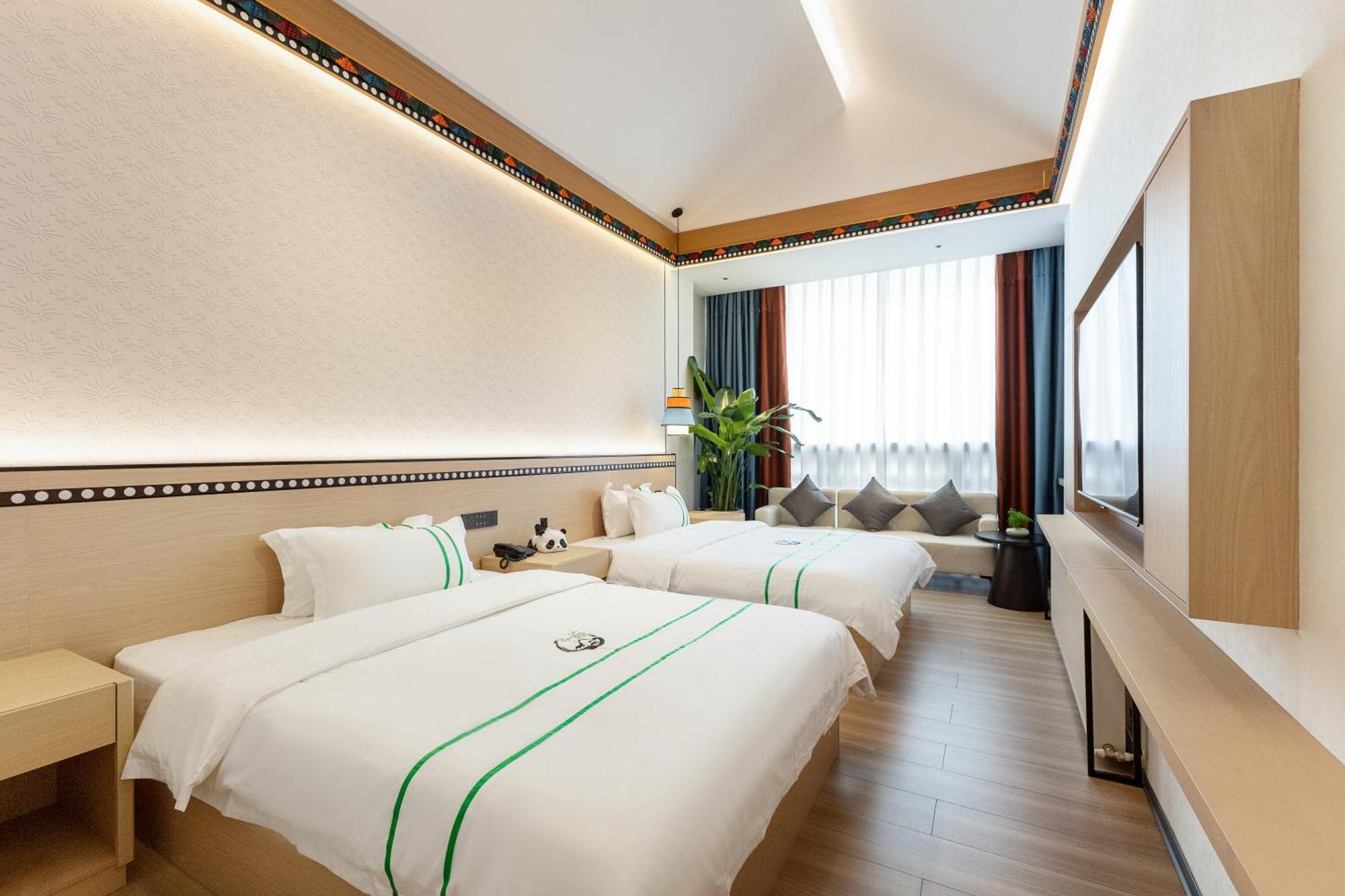 Xishu Garden Inn - Travel Agency Service - Car Rent Service - English Speaking Chengdu Exterior foto